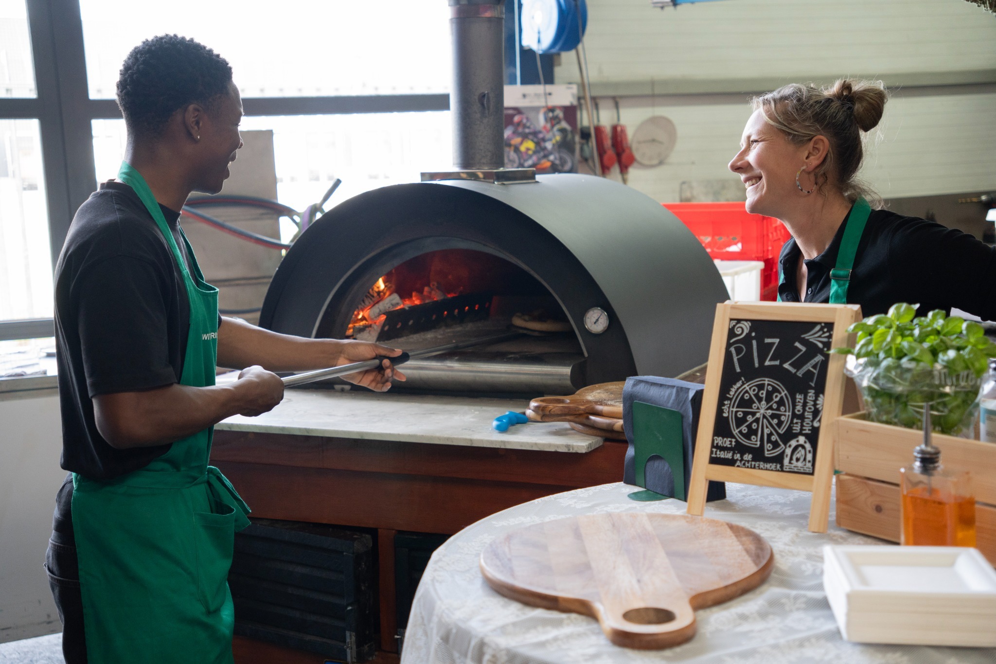 Open dag - pizzaoven