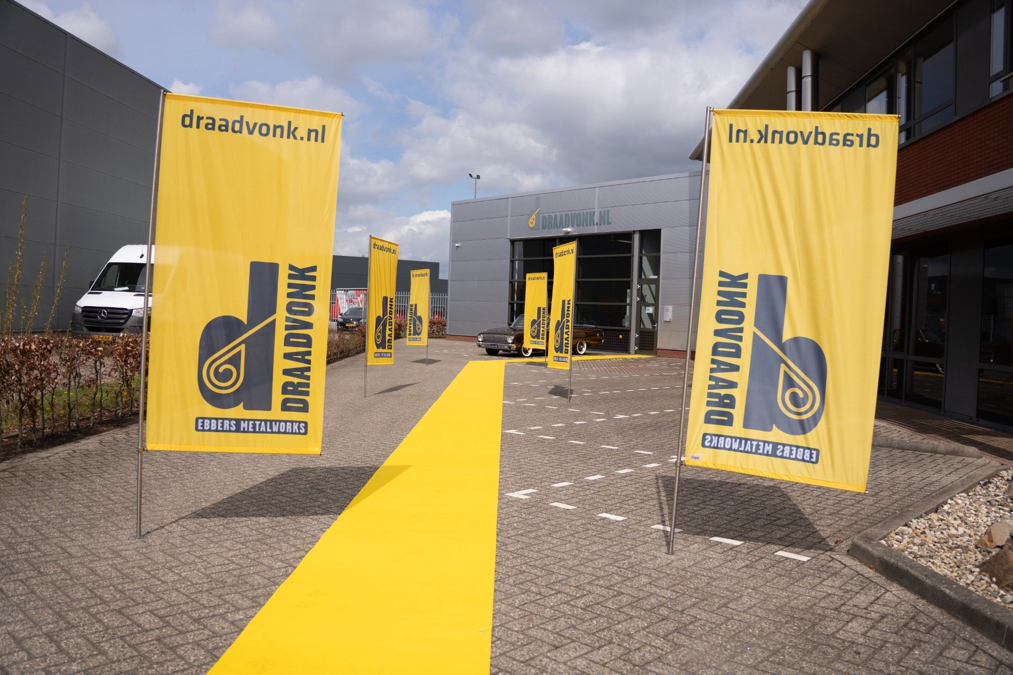 Open dag - gele loper